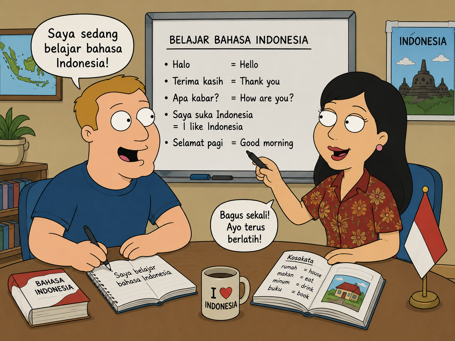 Apa kabar is the word that rarely used in Bahasa Indonesia.