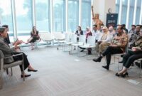 Dr. Kelle Barfield shared her idea about nuclear in Indonesia